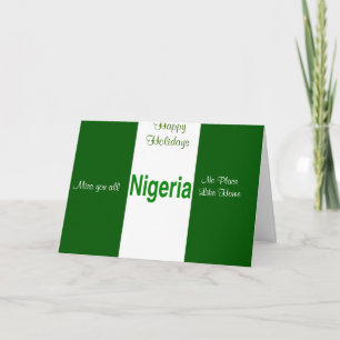Nigeria holiday greeting cards