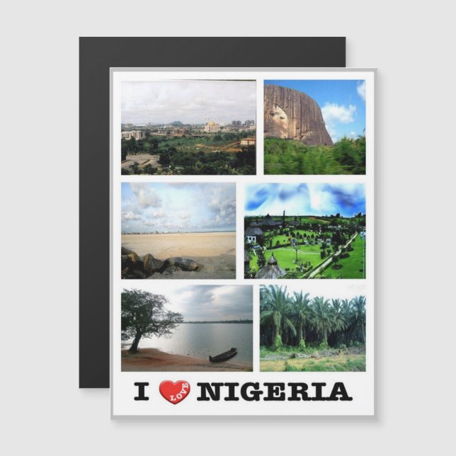 Nigeria - I Love - (Front/Back)