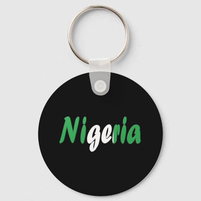 Nigeria Key Ring (Front)
