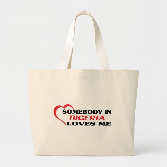 NIGERIA LARGE TOTE BAG (Front)