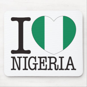 Nigeria Love v2 Mouse Mat