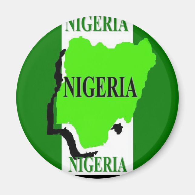 Nigeria Magnet (Front)