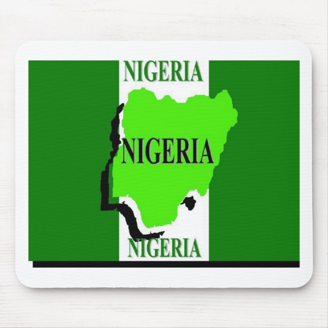 Nigeria Mouse Mat (Front)