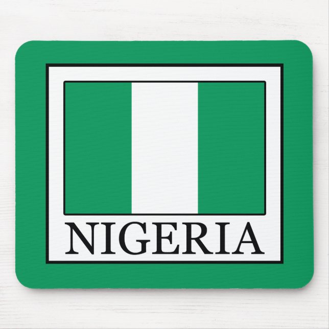 Nigeria Mouse Mat (Front)