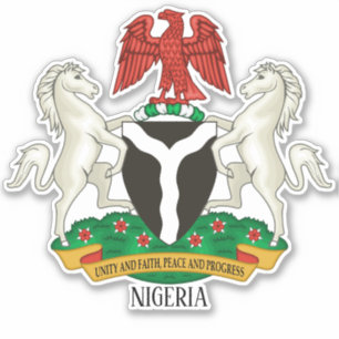 Nigeria National Coat Of Arms Patriotic