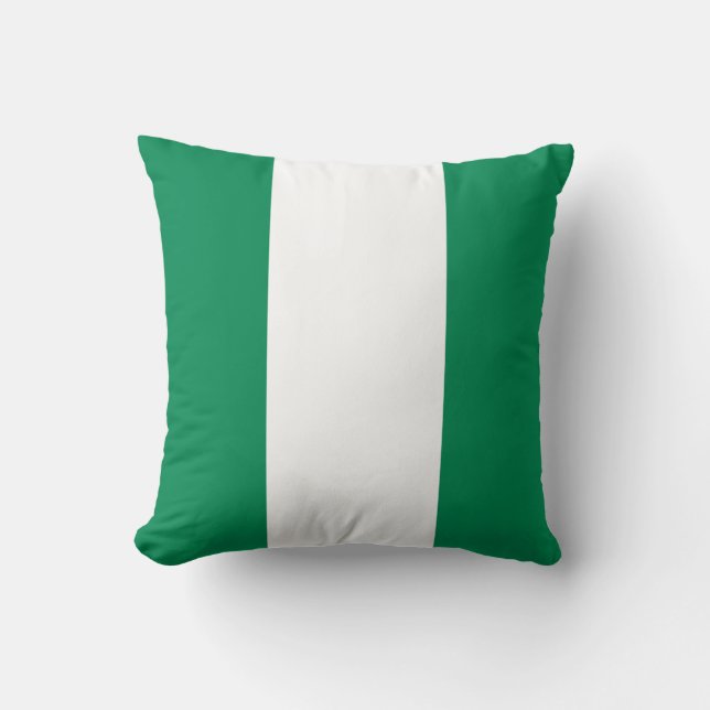 Nigeria (Nigerian) Flag Cushion (Front)