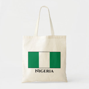 Nigeria (Nigerian) Flag Tote Bag
