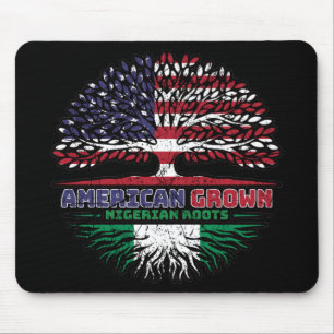 Nigeria Nigerian US American USA United States Mouse Mat
