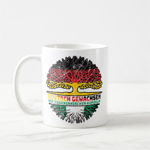 Nigeria Nigerianisch Deutsch Deutschland Baum Coffee Mug