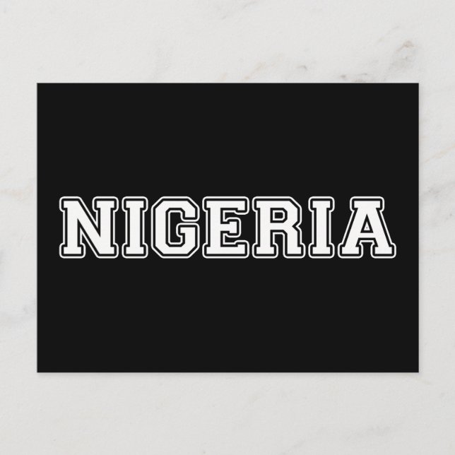 Nigeria Postcard (Front)