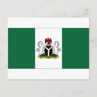 Nigeria President Flag Postcard