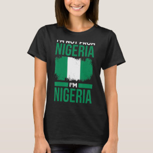 Nigeria Pride Nigerian African American Nigerian R T-Shirt