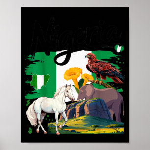 Nigeria Roots Naija Heritage Idea For Women &amp;  Poster