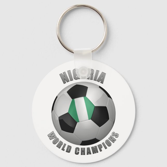 NIGERIA SOCCER CHAMPIONS KEY RING (Front)