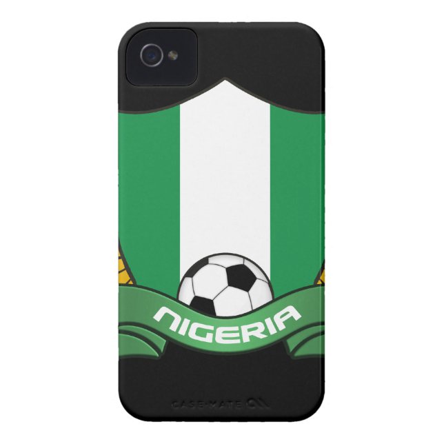 Nigeria Soccer iPhone 4 ID Case-Mate Case (Back)