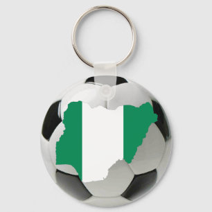 Nigeria soccer key ring
