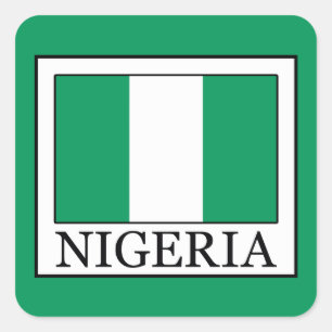 Nigeria Square Sticker