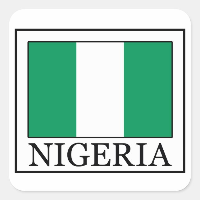 Nigeria sticker (Front)