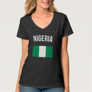 Nigeria T-shirt Nigerian Flag Tee Pride Travel Sou