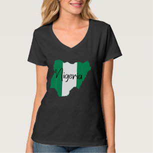 Nigeria tshirt, Nigerian flag, Nigeria shirt for w