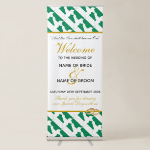 NIGERIA Wedding Celebration Christian Retractable Banner