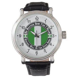 Nigeria Will Be For Ever Home Wristwatch