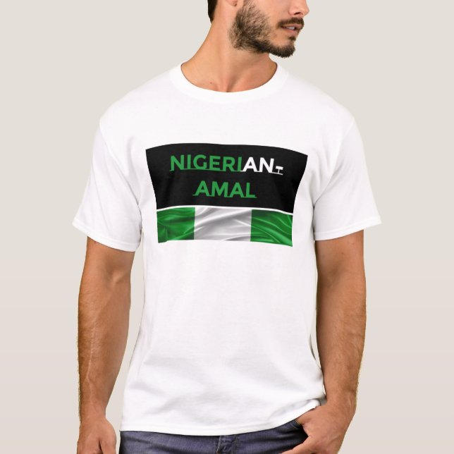 Nigerian-Amal Men T-Shirt (Front)