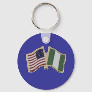 Nigerian American merch Key Ring