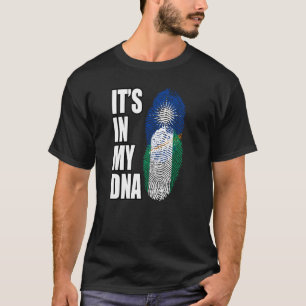 Nigerian And Marshallese Mix DNA Heritage Flag T-Shirt