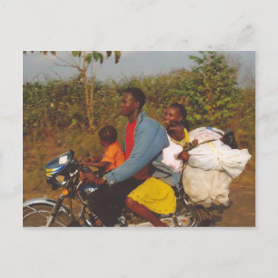 Nigerian Family Postcard