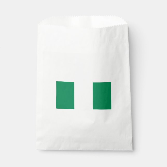 Nigerian Flag Favour Bags (Front)