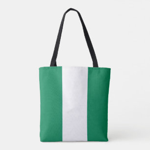 Nigerian Flag, Flag of Nigeria Tote Bag