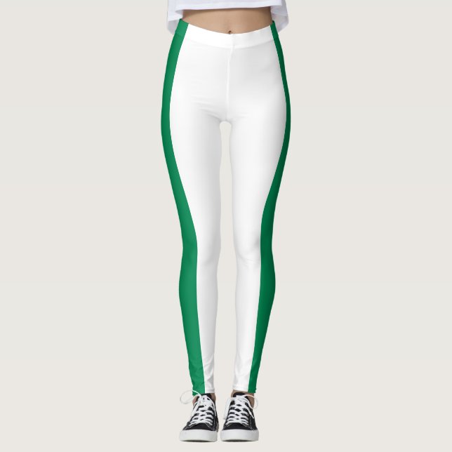 Nigerian Flag Leggings (Front)