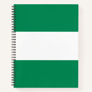 Nigerian Flag Notebook