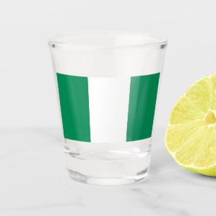 Nigerian Flag Shot Glass