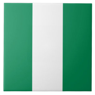 Nigerian Flag Tile