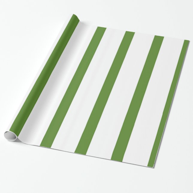 Nigerian Flag Wrapping Paper (Unrolled)