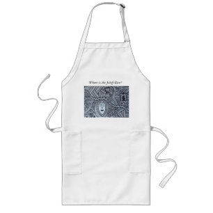 Nigerian-inspired design  long apron