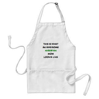 nigerian mom, awesome standard apron