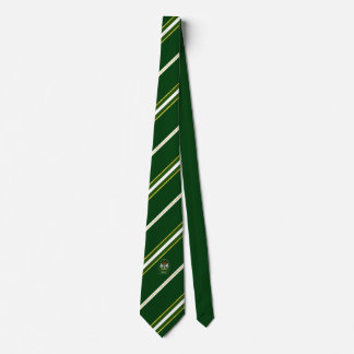 Nigerian stripes flag tie
