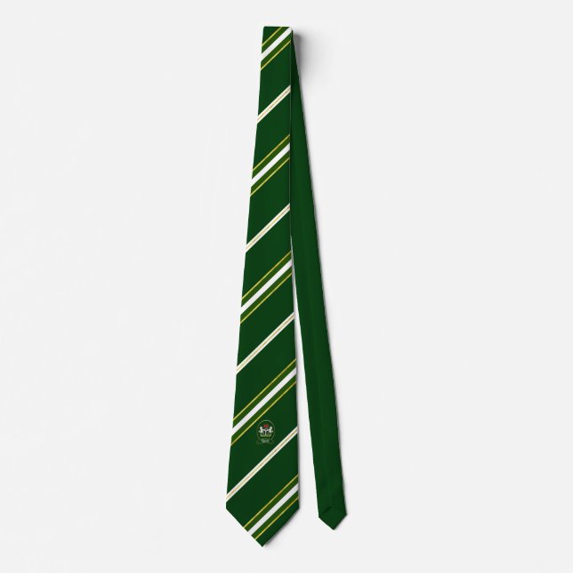 Nigerian stripes flag tie (Front)