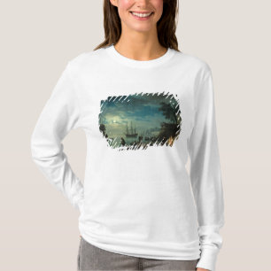 Night: A Port in the Moonlight, 1748 T-Shirt