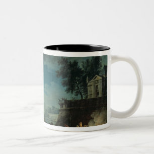 Night: A Port in the Moonlight, 1748 Two-Tone Coffee Mug