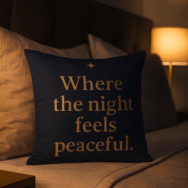 Night Aesthetic Pillow - Minimalist (Creator Uploaded)