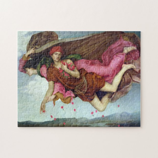 Night and Sleep by Evelyn de Morgan Jigsaw Puzzle (Horizontal)