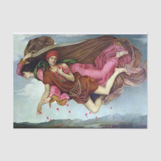 Night and Sleep by Evelyn de Morgan Tissue Paper (Front)