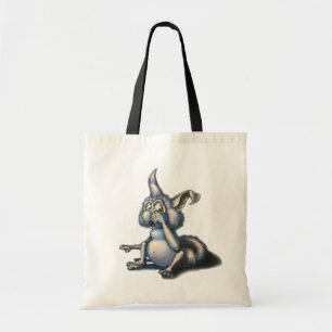 night animal tote bag