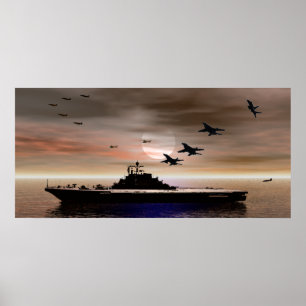 Night at the Pacific Poster