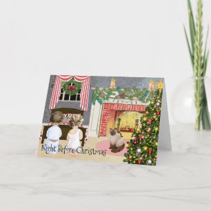 Night Before Christmas Holiday Card