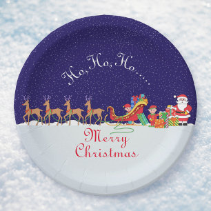 Night Before Christmas Paper Plates